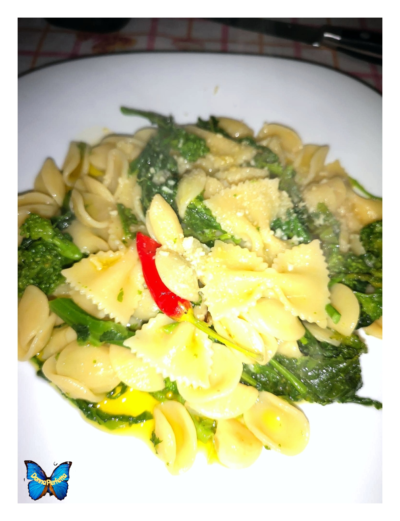 PASTA MBISCATA ALLE RAPE.