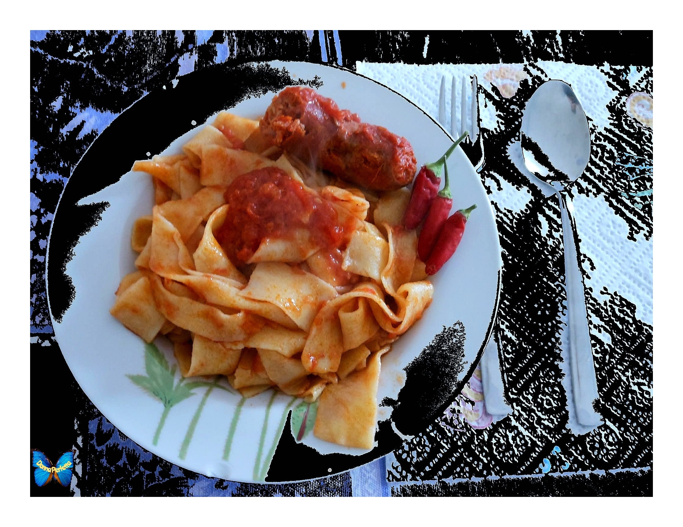 PAPPARDELLE AL CINGHIALE. 