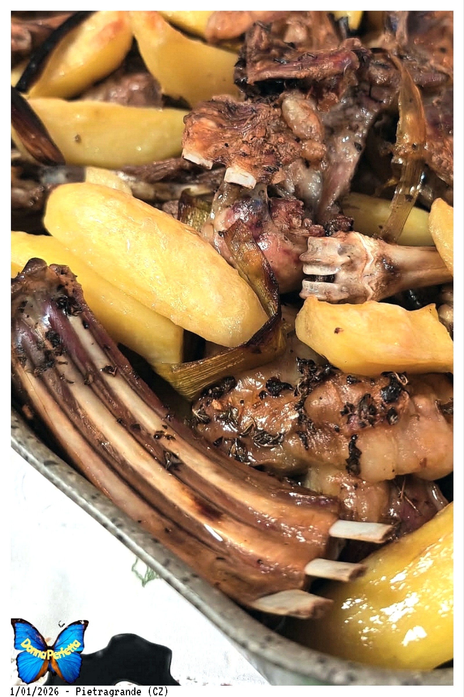 AGNELLO e PATATE. (Accorgimenti tecnici). 