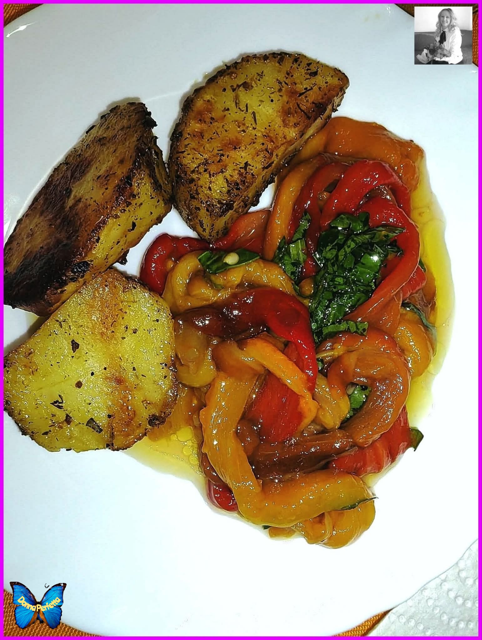 PATATE della CONTADINA e PEPERONI.