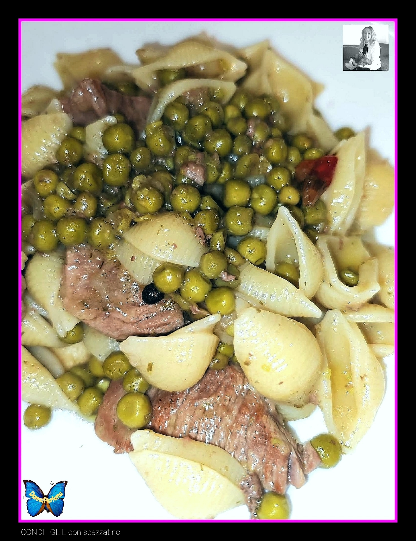 CONCHIGLIE con spezzatino