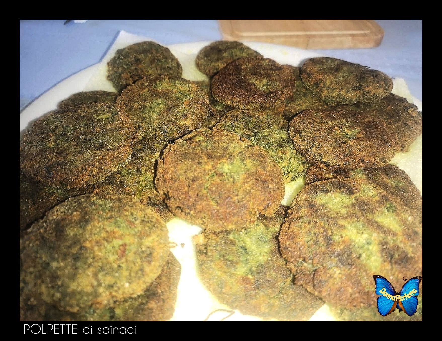 Polpette di spinaci e ricotta. 