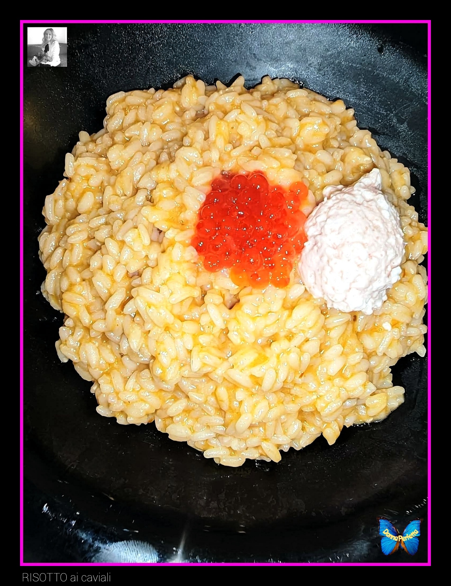 RISOTTO ai caviali. 