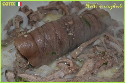 ROLLE' DI CINGHIALE. 