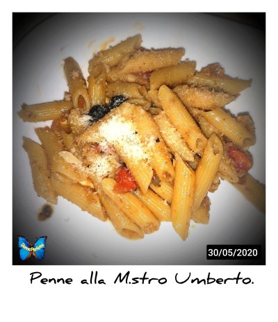 PENNE RIGATE alla M. to UMBERTO.