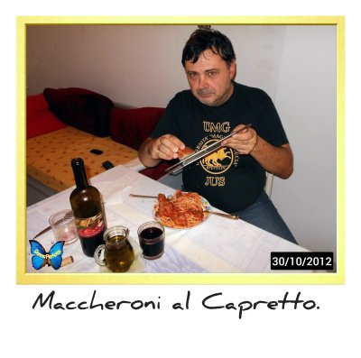 ANTOLOGIA COTIX. CAPRETTO E MACCHERONI. 