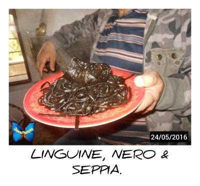 LINGUINE NERO & SEPPIA. 