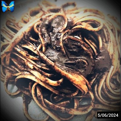 LINGUINE NERO SEPPIA. (Moderate) 