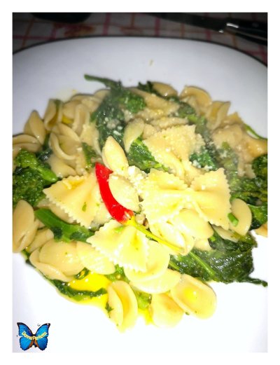 PASTA MBISCATA ALLE RAPE.