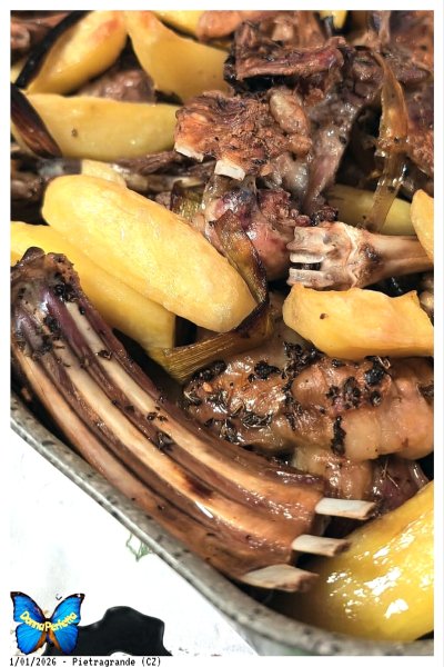 AGNELLO e PATATE. (Accorgimenti tecnici). 