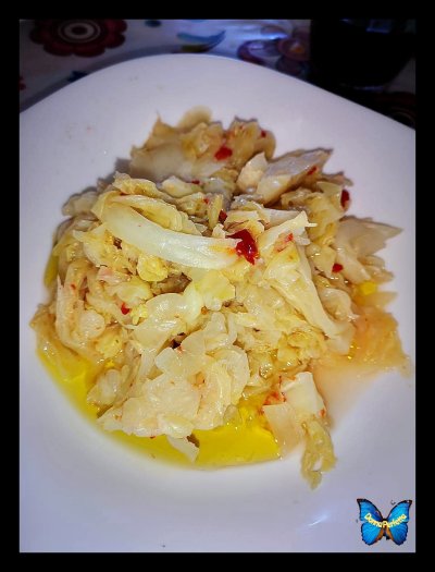 CAPPUCCIO ALL'OLIO di OLIVA.