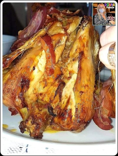 GALLO DI OLIVADI FARCITO. 