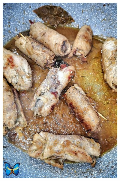 INVOLTINI DI MAIALE RUSPANTE.