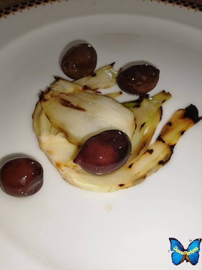 Antipasto di finocchi alla olivadese.