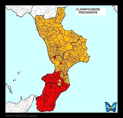FRANTUMAZIONE Calabria. 