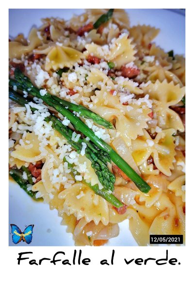  FARFALLE AL VERDE. 
