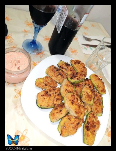 ZUCCHINE RIPIENE 7 & mezzo. 