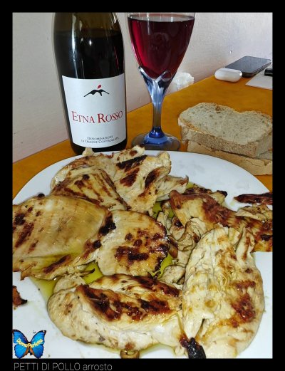 PETTI DI POLLO arrosto. -