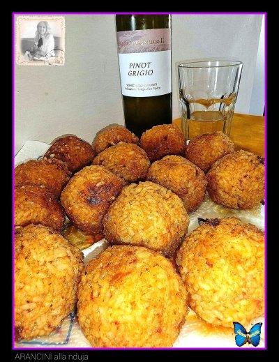 ARANCINI alla NDUJA.